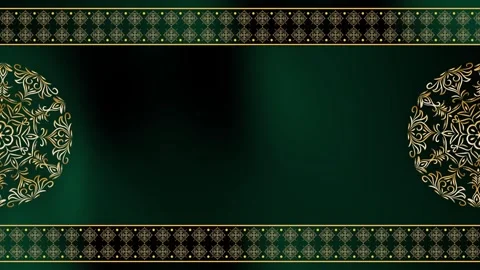 Glowing Motion Animation Nebula Core Mandala Ramadan Background Stock Footage 327719082