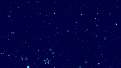 Glowing motion background blue particles sparkling particles Glitter with bokeh, Stock Footage 261789499