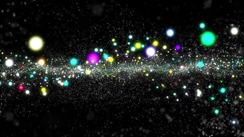 Glowing Motion Background, night abstract Stock Footage 245059562