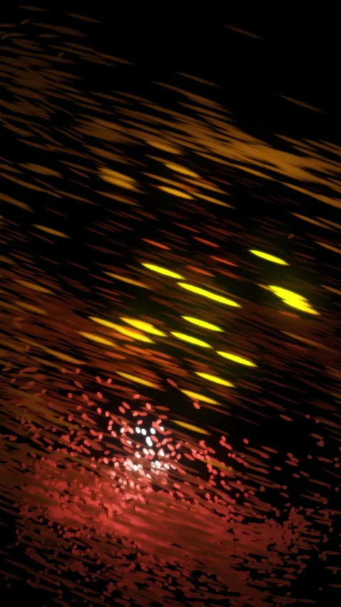 Glowing moving particles gathering in sphere. Animation. Abstract animation of Stock Footage 285720347