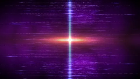 Glowing Multiple Colors Horizontal lines Slow Motion Background 스톡 동영상 272788308