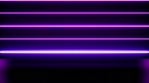Glowing multiple lines pattern neon light music event background Stock Footage 220235066