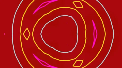 Glowing neon abstract circuit pattern, futuristic digital energy connection.. Stock Footage 337703661