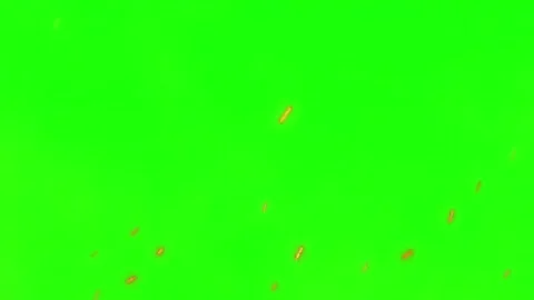 Glowing neon bats flying across green screen background featuring animated Stock Footage 343813475