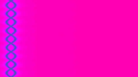 Glowing Neon Celtic Knot Pattern on Green Screen Background Loop Stock Footage 336533496