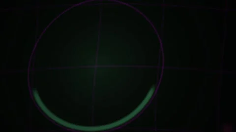Glowing neon circle animation sequence. Stock Footage 335110769
