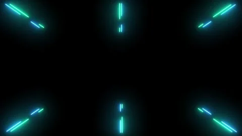 Glowing Neon Frame Background Video stock 247769035