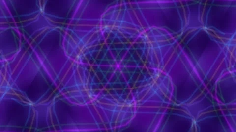 Glowing Neon Geometric Pattern Background with Emerald Circuit Lines and Fr.. Stock Footage 339789893