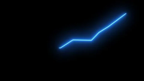 Glowing neon Global business analyzing concept with trade. Financial figure.. Stock Footage 309384607