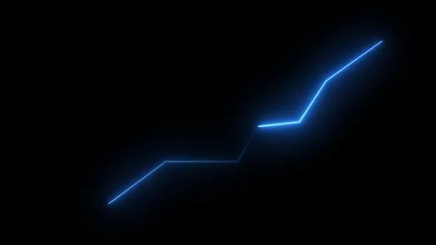 Glowing neon Global business analyzing concept with trade. Financial figure.. Stock Footage 309384779