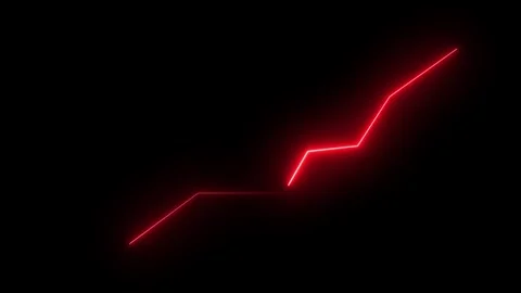 Glowing neon Global business analyzing concept with trade. Financial figure.. Stock Footage 309384780