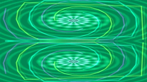 Glowing neon green abstract flow lines background pattern energy waves tech.. Stock Footage 339789231