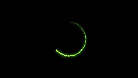 Glowing neon light rectangle frame animation 4k video. Stock Footage 306558240
