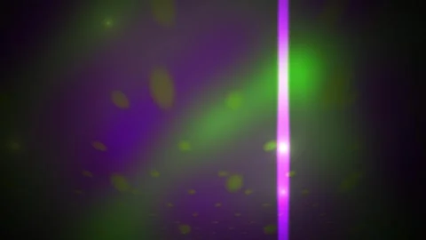 Glowing neon lights in dark space. Stock Footage 337469596
