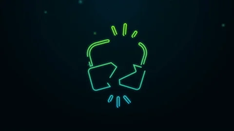 Glowing neon line Broken or cracked lock icon isolated on black background Stock Footage 140295619
