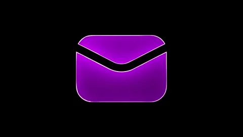 Glowing neon line circle massage icon animation Stock Footage 299566678