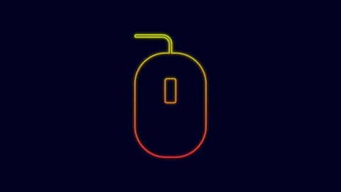 Neon RGB Animated Computer Cursor Pack, Perfect for Gamers & Creatives 