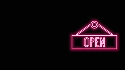 Open Sign Stock Video Footage for Free Download