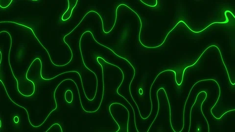 Glowing neon line liquid background animation. abstract Blue neon line futu.. Stock Footage 308400460