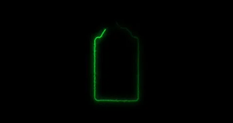 Glowing neon line Set of linear style Islamic windows animation. Collection arab Stock-Footage 336008840