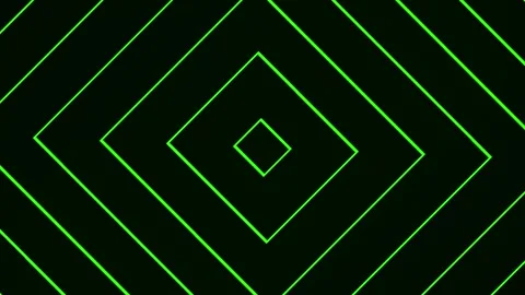 Glowing neon lines abstract tech futuristic motion background. Animation of.. Stock Footage 307976247