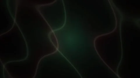 Glowing neon lines on black background. Stock Footage 340027888