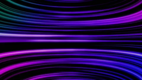 Glowing neon lines rotating around. Stock Footage 150362065
