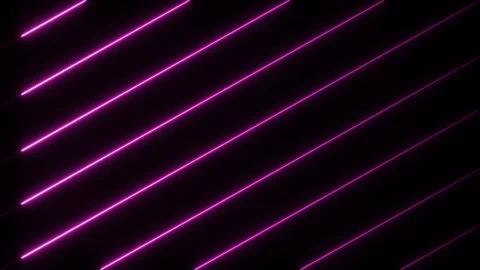 Glowing Neon Pink Diagonal Lines Abstract Background Motion Graphics Futuri.. Stock Footage 338371843