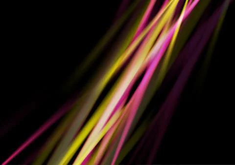 Glowing neon smooth rays abstract background 스톡 일러스트