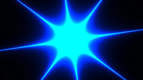 Glowing Neon Spiral Light Vidéo 291072503