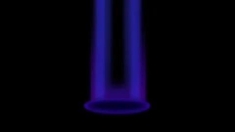 Glowing Neon Triangle Pulse with Vibrant Light Trail in Dark Abstract Motion Stock Footage 338369026