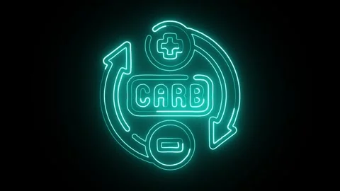 Glowing neon Web Maintenance icon  HD Video motion graphic animation Vidéo 304860077
