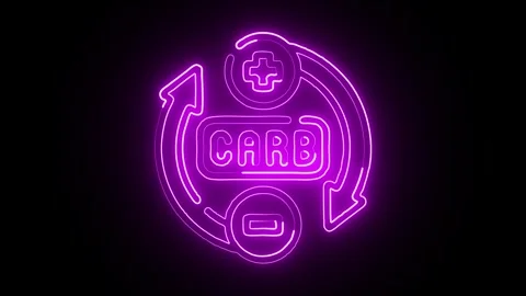 Glowing neon Web Maintenance icon  HD Video motion graphic animation Stock Footage 304860104