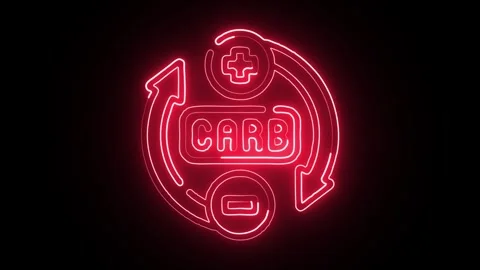Glowing neon Web Maintenance icon  HD Video motion graphic animation Stock Footage 304860118