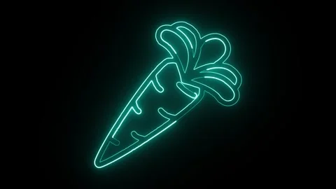 Glowing neon Working Together icon  HD Video motion graphic animation Stock Footage 304860145