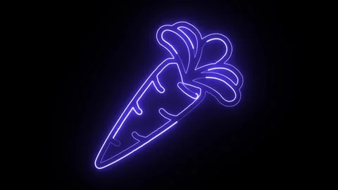 Glowing neon Working Together icon  HD Video motion graphic animation Stock Footage 304860147