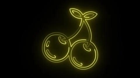 Glowing neon Working Together icon  HD Video motion graphic animation Stock Footage 304860174
