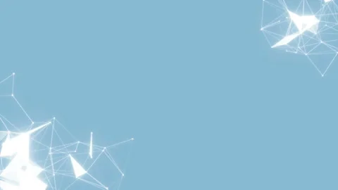 Glowing network. Animated digital background. Place for text. Seamless loop. Stock Footage 100111810