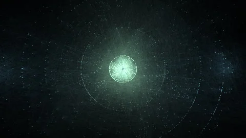 Glowing Neural Network Core Visualizing Artificial Intelligence Processing Stock Footage 331662490