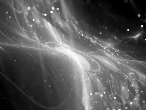 Glowing new technology flow in space texture 스톡 일러스트