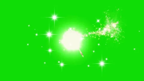 Glowing number two with sparkles Video stock 336649989