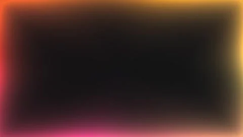 Glowing orange gradient border with dark center copy space animated gradient Stock-Footage 348294926