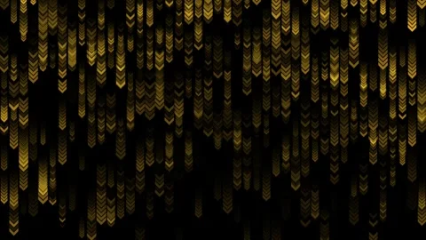 Glowing orange minimal arrows elements abstract geometric motion background Stock Footage 332264788