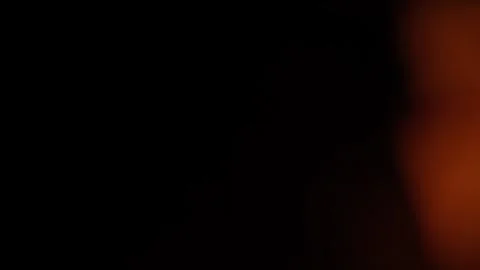 Glowing Orange Real Light Leaks Stock Footage 322112574