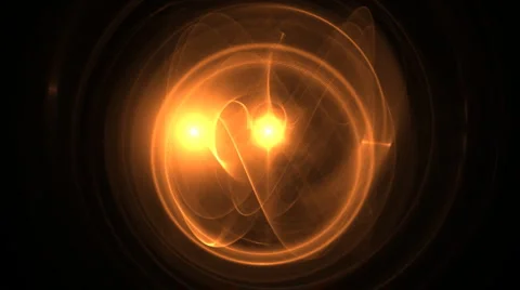 Glowing orange red seamless looping bg d2942 AL with alpha channel Stock Footage 980544