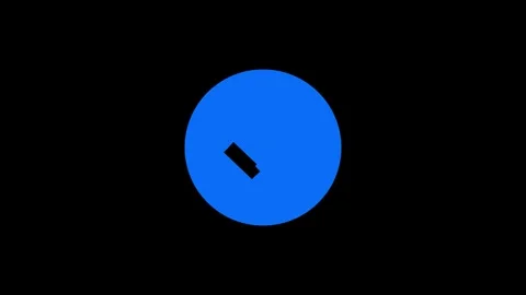Glowing Orb Circle Futuristic Abstract Light Effect Stock Footage 332526285