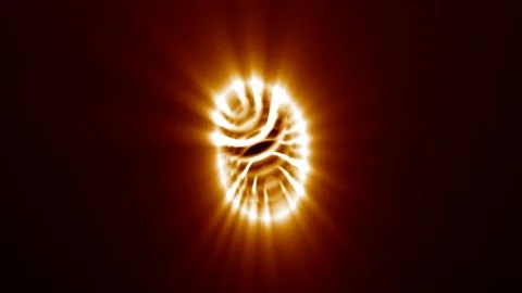 Glowing orb strokes Stock-Footage 82251436