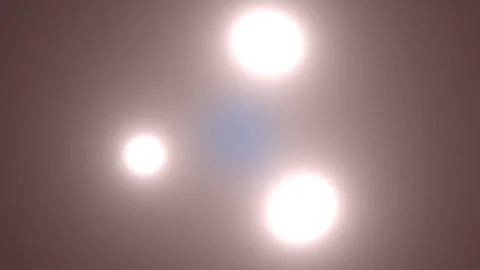 Glowing Orbital Spots Stock Footage 291068885