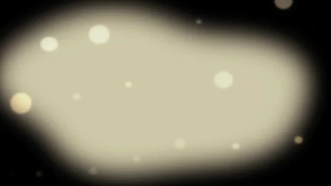 Glowing orbs on a dark background. 2d animation Stock Footage 343728304