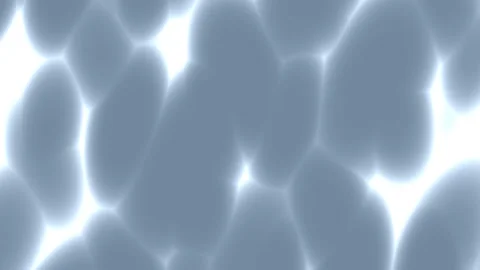 Glowing Organic Effect Bulging Cells 库存影片 139733620